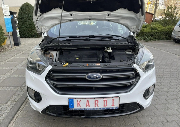 Ford Kuga cena 65900 przebieg: 213000, rok produkcji 2019 z Pilzno małe 631